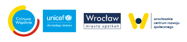 Logo UNICEF, WCRS, WROCŁAW