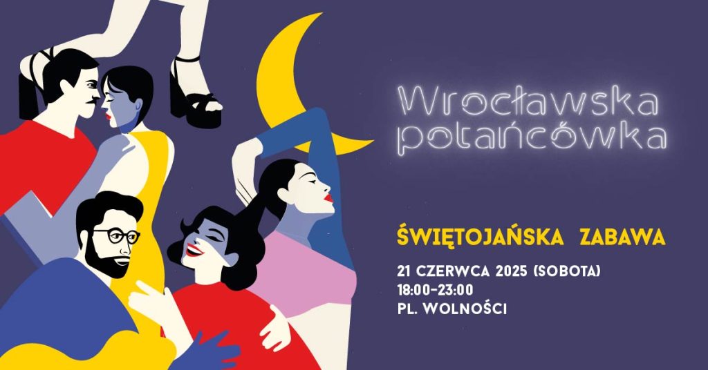 granatowe tło lewa połowa to ilustracja z bawiącymi się postaciami, po prawej stronie tytuł ne